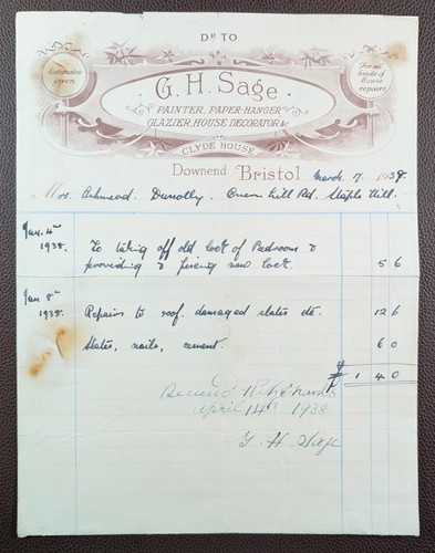 1938 sage painter - g., &