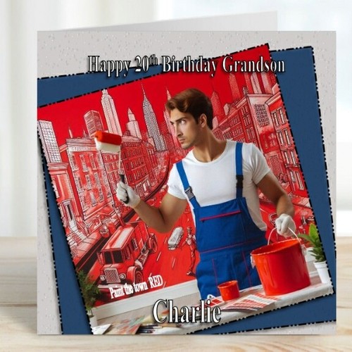 Personalised birthday card - birthday,