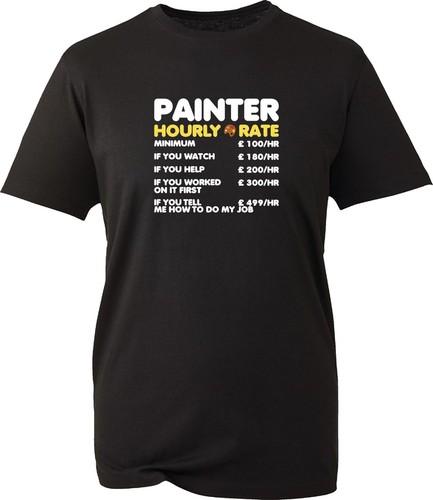 Painter hourly rate - hourly, t-shirt