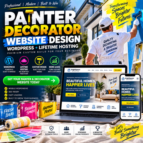 Painter decorator website - painter,