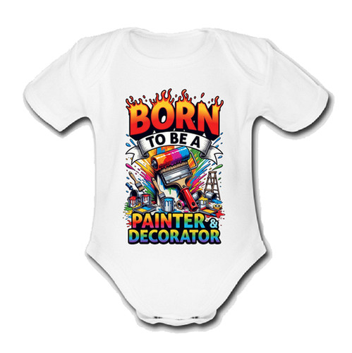 Baby painter decorator vest - painter,