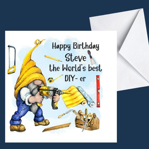 Personalised birthday card - birthday,