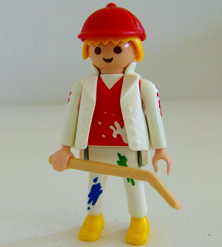 Playmobil decorator painter - decorator,