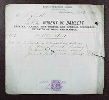 1882 Robert W. Bamlett Painter